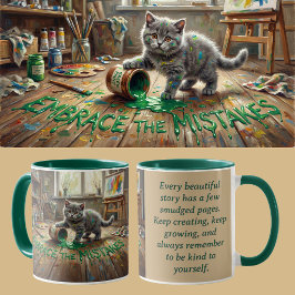 Taza Kit de Mentalidad de Crecimiento Gatito Animalcore