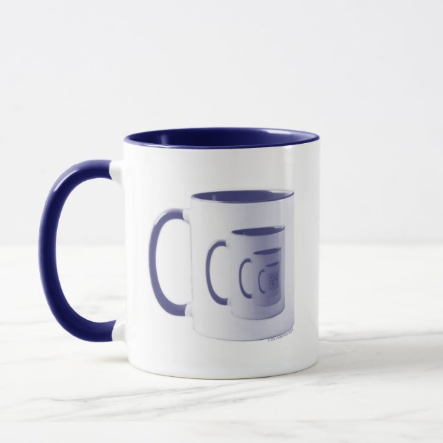 Taza Kitschen Fatty 5th Dimension Logo Deli Azul (Izquierda)