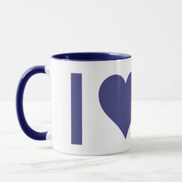 Taza Kitschen Fatty Amante del Café Deli Azul