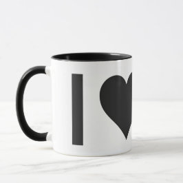 Taza Kitschen Fatty Coffee Lover Negro Brillante