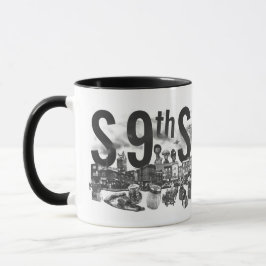 Taza Kitschen Fatty S 9th St Mug Slick Black