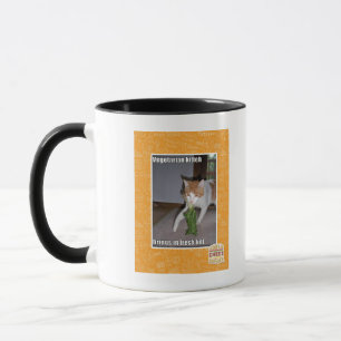 Taza Kitteh vegetariano