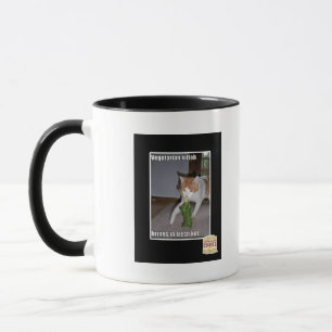 Taza Kitteh vegetariano