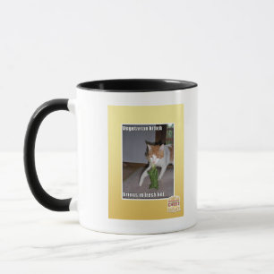 Taza Kitteh vegetariano