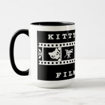 Taza Kitty Appeal & Film Reels 15oz