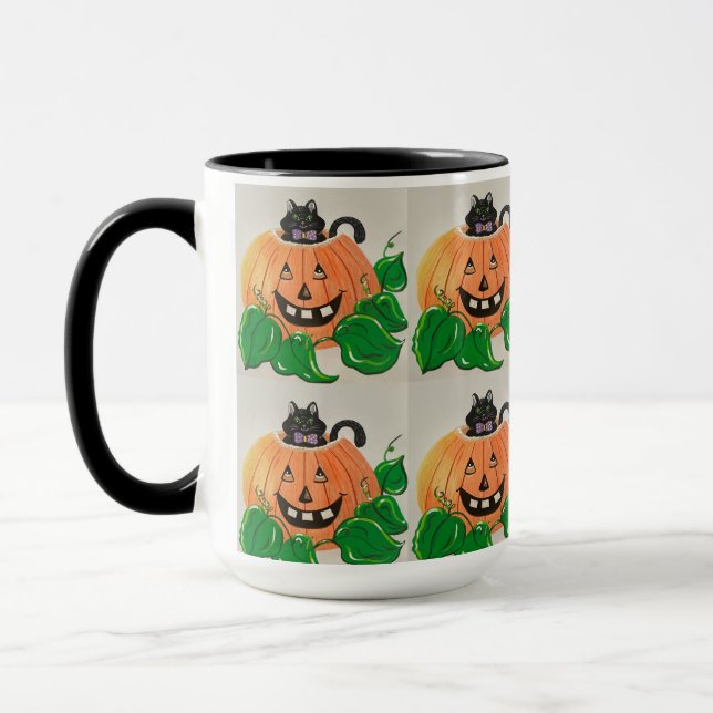 Taza Kitty en Calabaza (Izquierda)