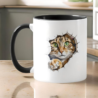 Taza Kitty Ka-Boom Mug por ORION