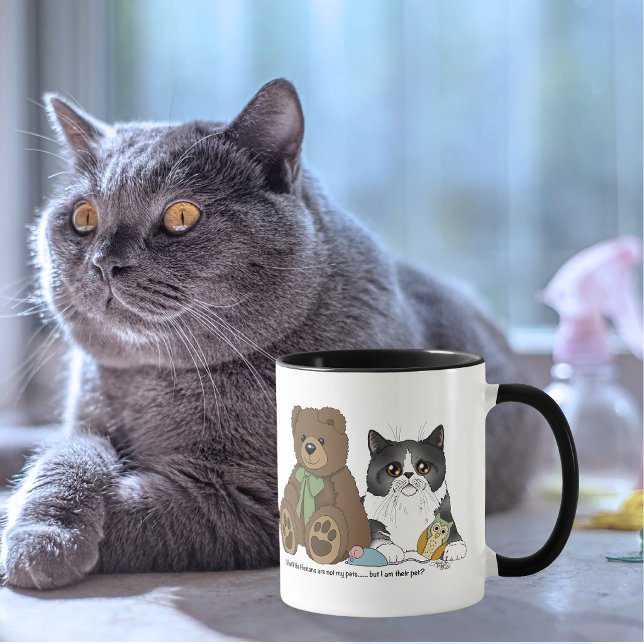 Taza Kitty Not Pet (Subido por el creador)