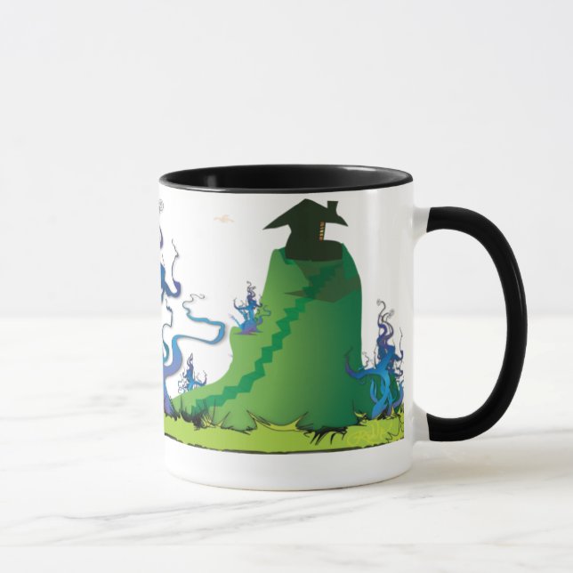 Taza Kittybeast dirige a casa hacia el café (Derecha)