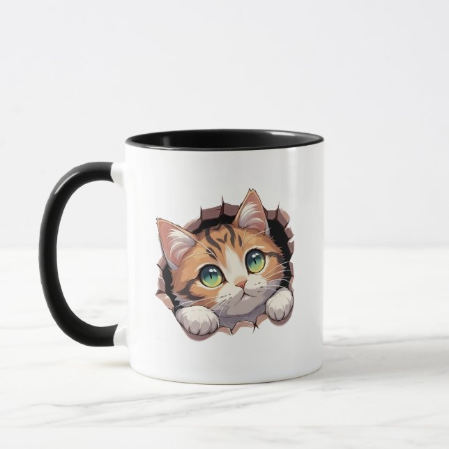Taza KittyPeek Coffee Mug (Izquierda)