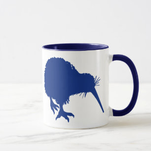 Taza Kiwi Azul
