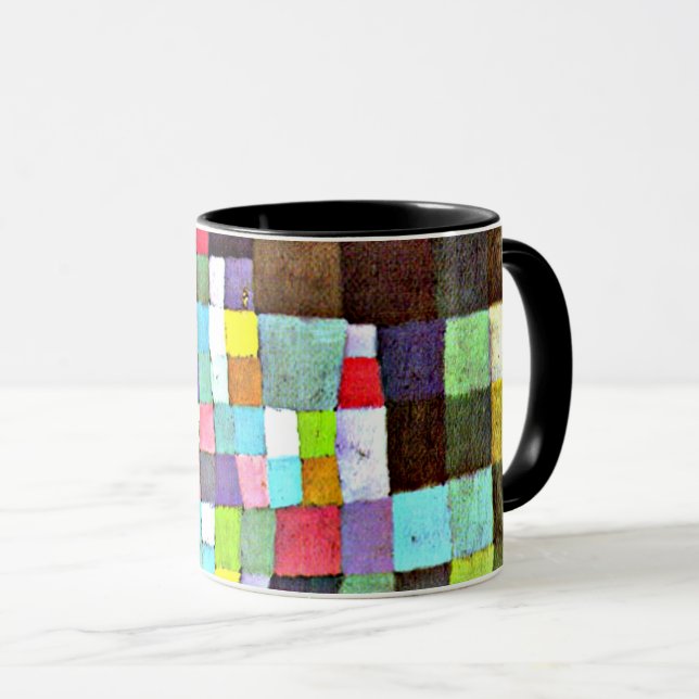 Taza Klee - Abstracción con referencia... (Anverso derecho)