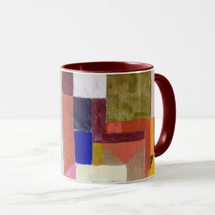 Taza Klee - Arquitectura colorida, obras de arte famosa