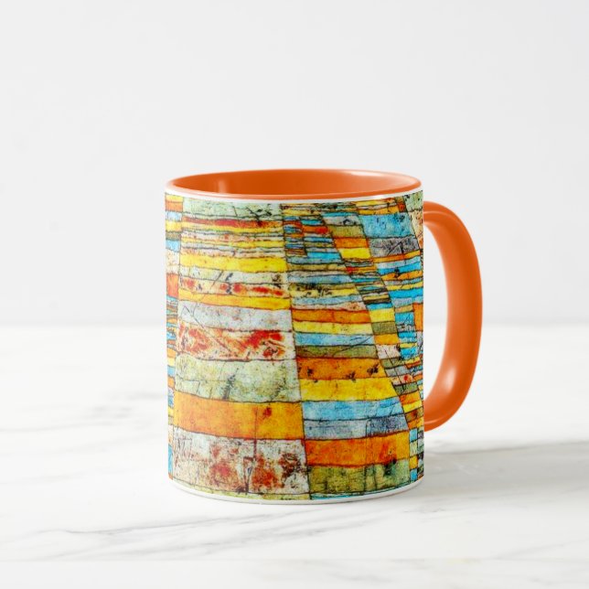Taza Klee - Autopista y autopistas (Anverso derecho)