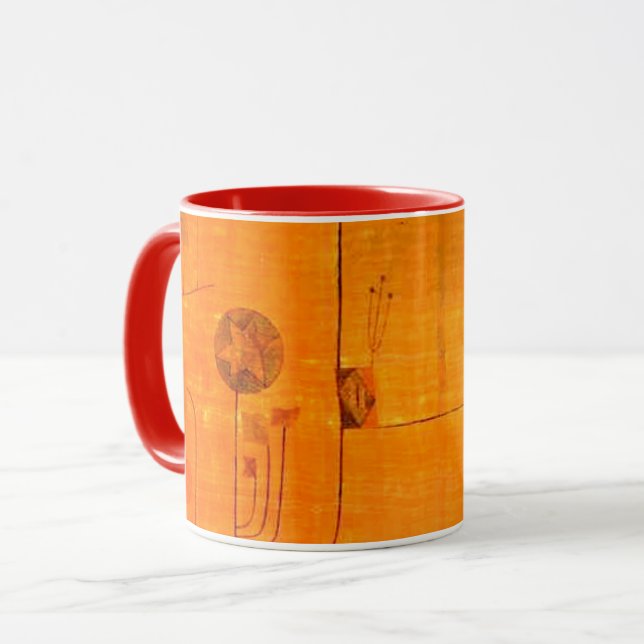 Taza Klee - Frutas en rojo (Anverso izquierdo)