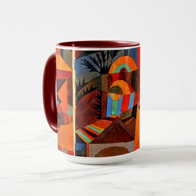 Taza Klee - Jardines del Templo (Anverso izquierdo)
