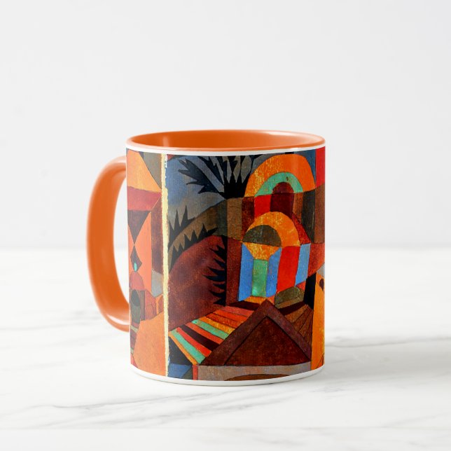 Taza Klee - Jardines del Templo (Anverso izquierdo)