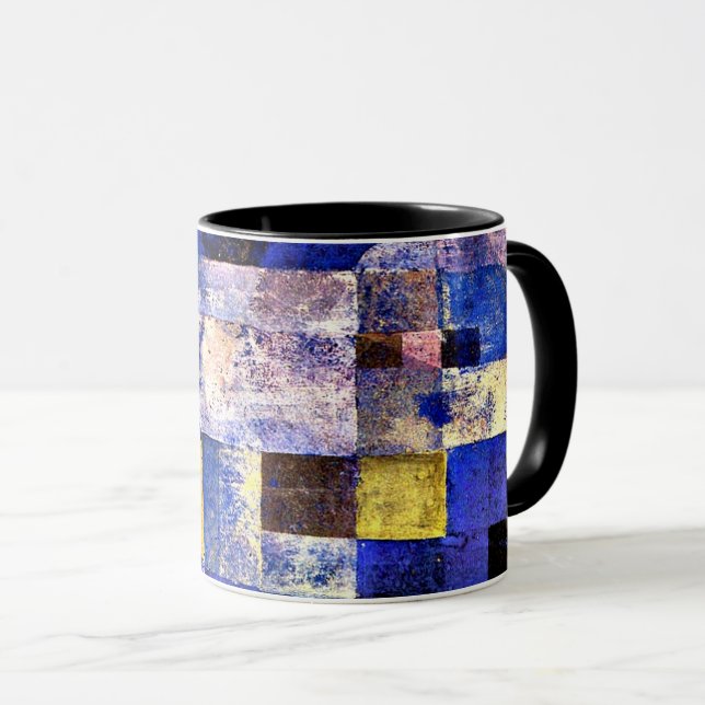 Taza Klee - Moonlight, pintura de Paul Klee, (Anverso derecho)