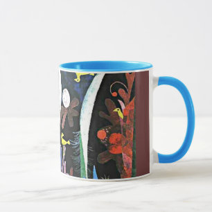 Taza Klee: Paisaje con aves amarillas