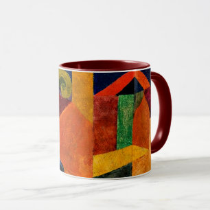 Taza Klee - Paisaje con banderas