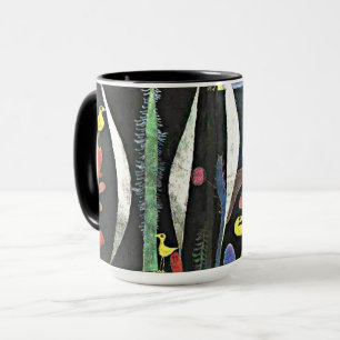 Taza Klee - Paisaje con pájaros amarillos