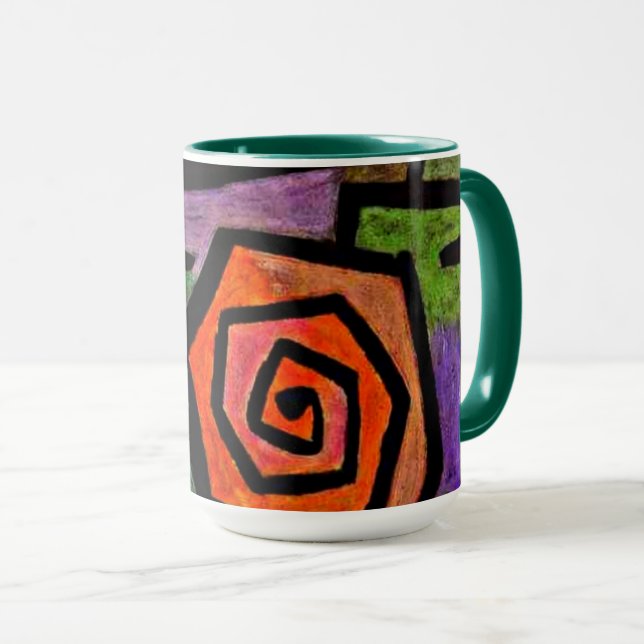 Taza Klee - Rosas heroicos (Anverso derecho)