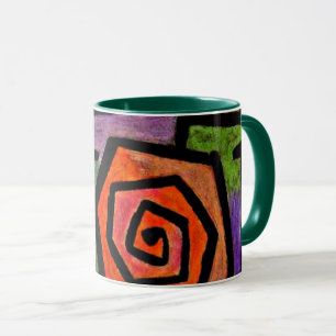 Taza Klee - Rosas heroicos, arte abstracto