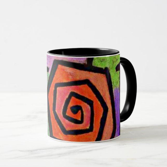 Taza Klee - Rosas heroicos, obras de arte famosas (Anverso derecho)