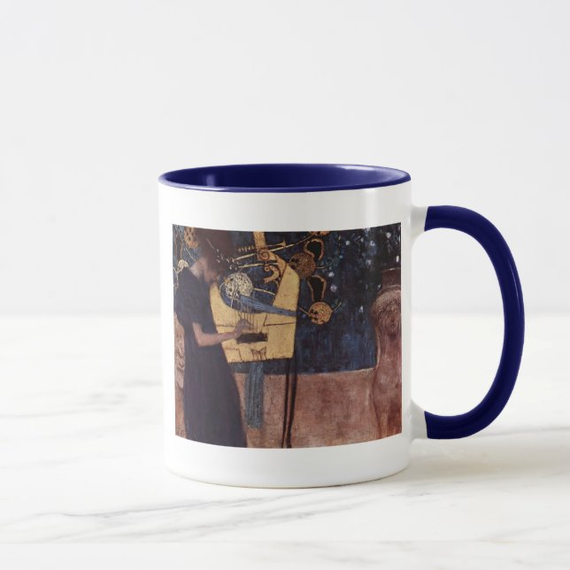Taza Klimt Gustav La Música (Derecha)