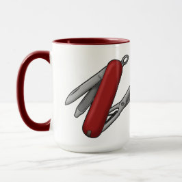 Taza Knife Mug estilo suizo multiherramienta de M para