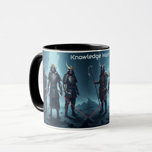 Taza Knowledge Warriors Mug (Anverso izquierdo)
