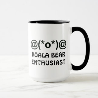 Taza Koala Bear Enthusiast Ringer Mug
