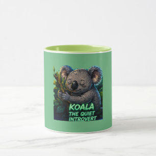Taza Koala El Introvertido Silencioso