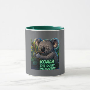 Taza Koala El Introvertido Silencioso