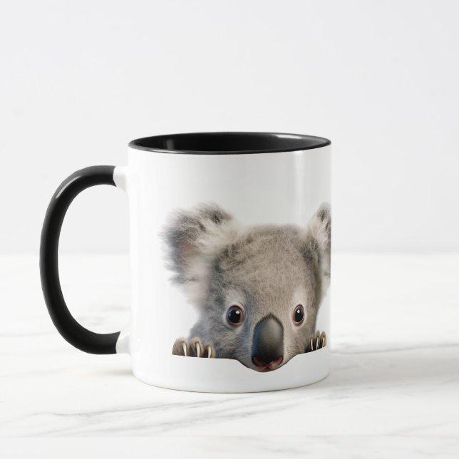 Taza Koala Espiando (Izquierda)