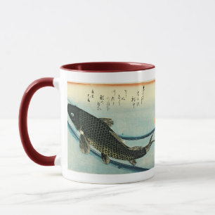 Taza Koi (carpa) - Impresión de pescado japonés de Hiro