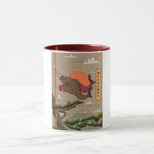 Taza Koinobori Fluye con el Viento