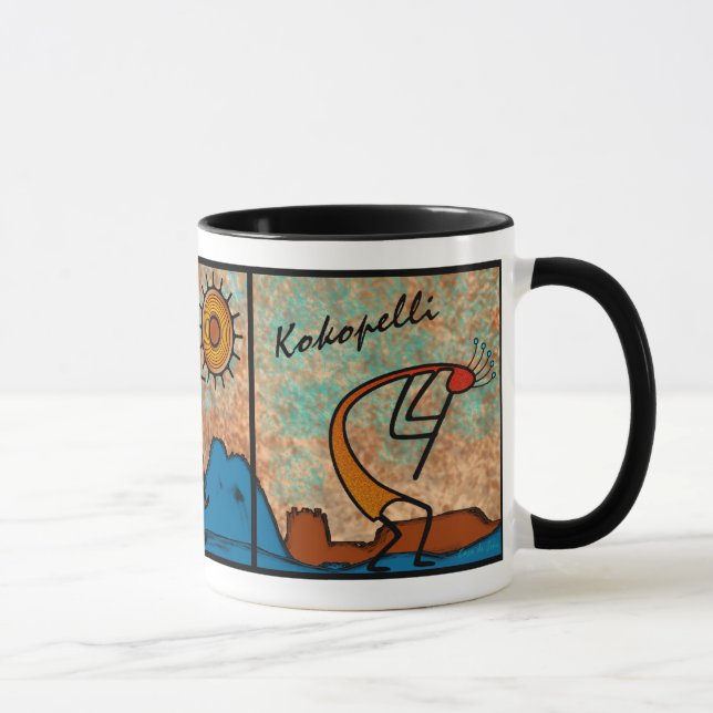 Taza Kokopelli x 3 (Derecha)