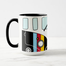 Taza Kombi Retro Hippie – Furgoneta Vintage de Col
