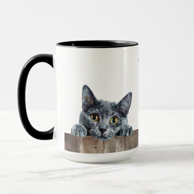 Taza Korat Cat Mug (Izquierda)
