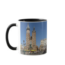 Krakow Polonia Panorámica Mug
