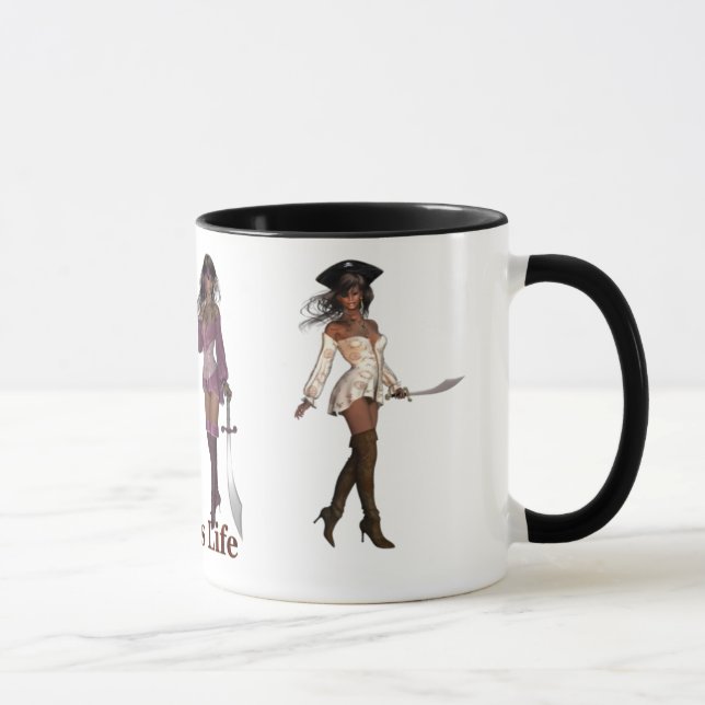 Taza KRW la vida de un pirata (Derecha)