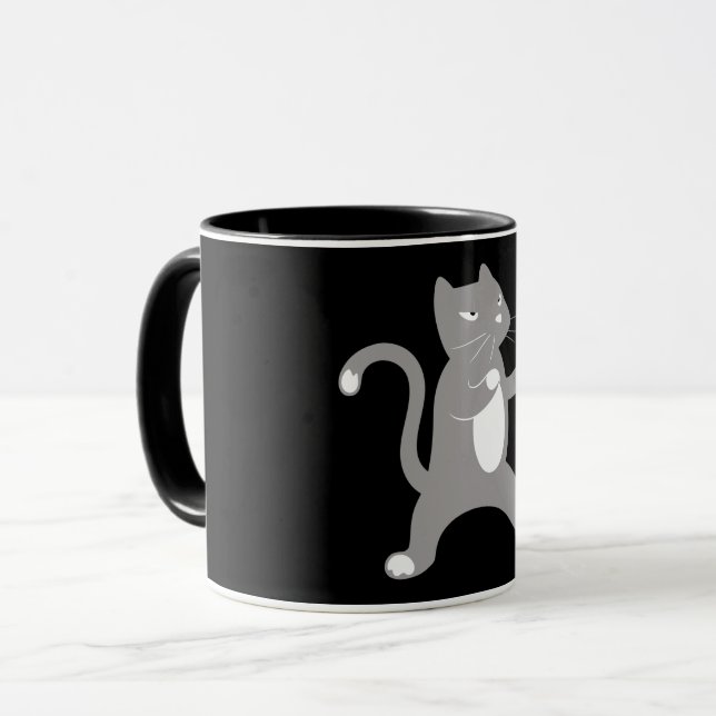 Taza Kung Fu Cat (Anverso izquierdo)