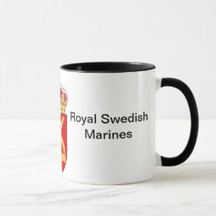 Taza Kungliga Kustartilleriet, infantes de marina
