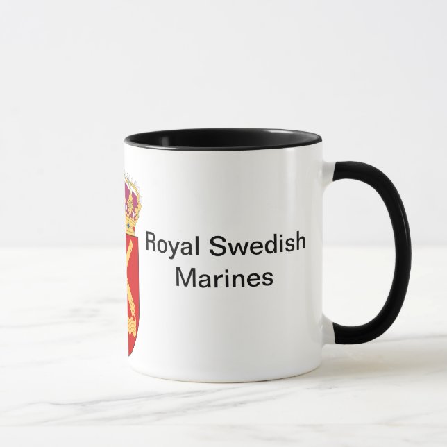 Taza Kungliga Kustartilleriet, infantes de marina (Derecha)