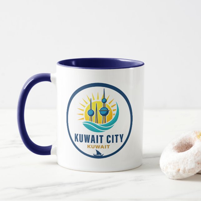 Taza Kuwait City Kuwait Middle East (Con donut)