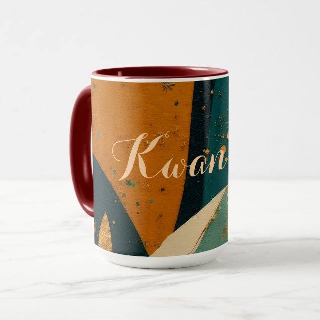 Taza Kwanzaa Holiday Elegance  (Anverso izquierdo)