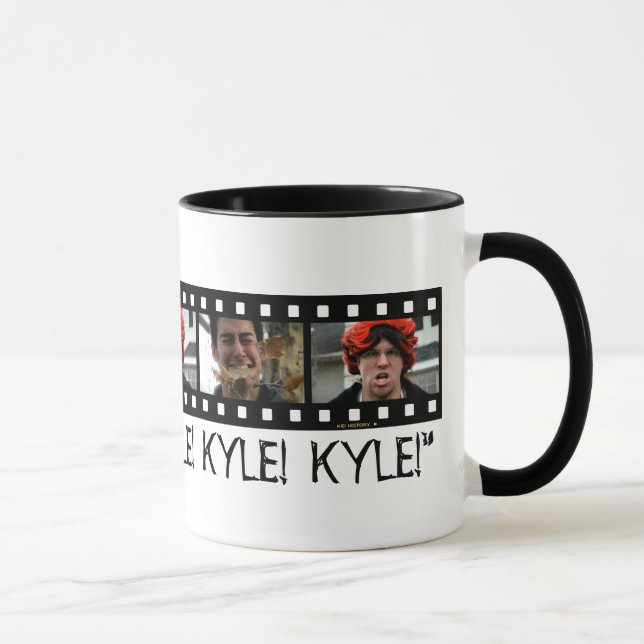 TAZA ¡"KYLE!  ¡KYLE!  ¡KYLE! " (Derecha)