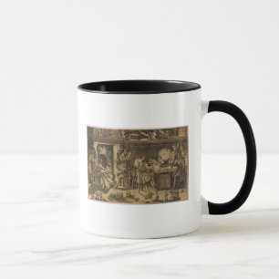 Taza La academia de Baccio Bandinelli, 1547