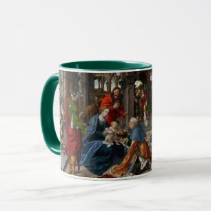 Taza La adoración de unos de los reyes magos